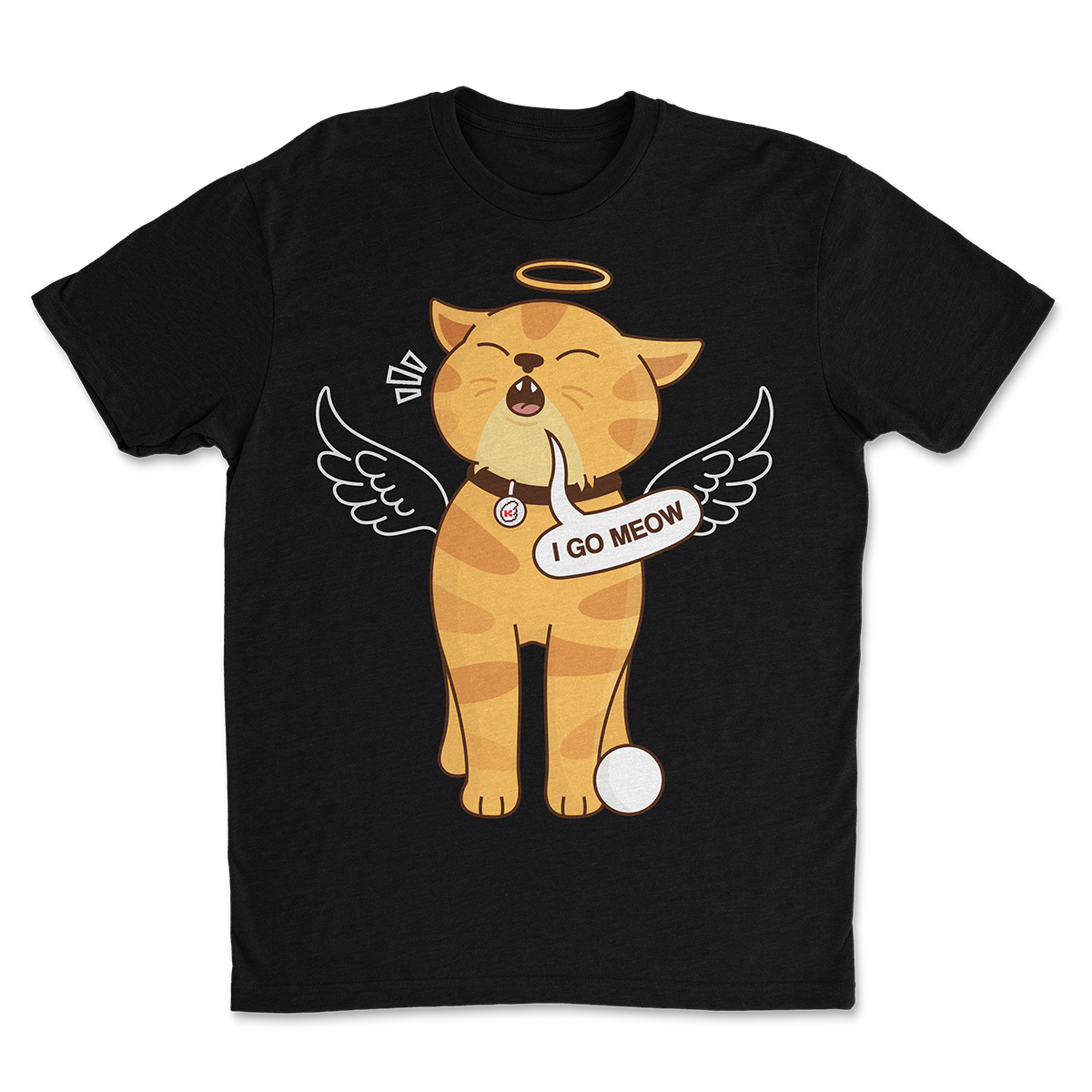 I Go Meow Unisex Tee (Black)