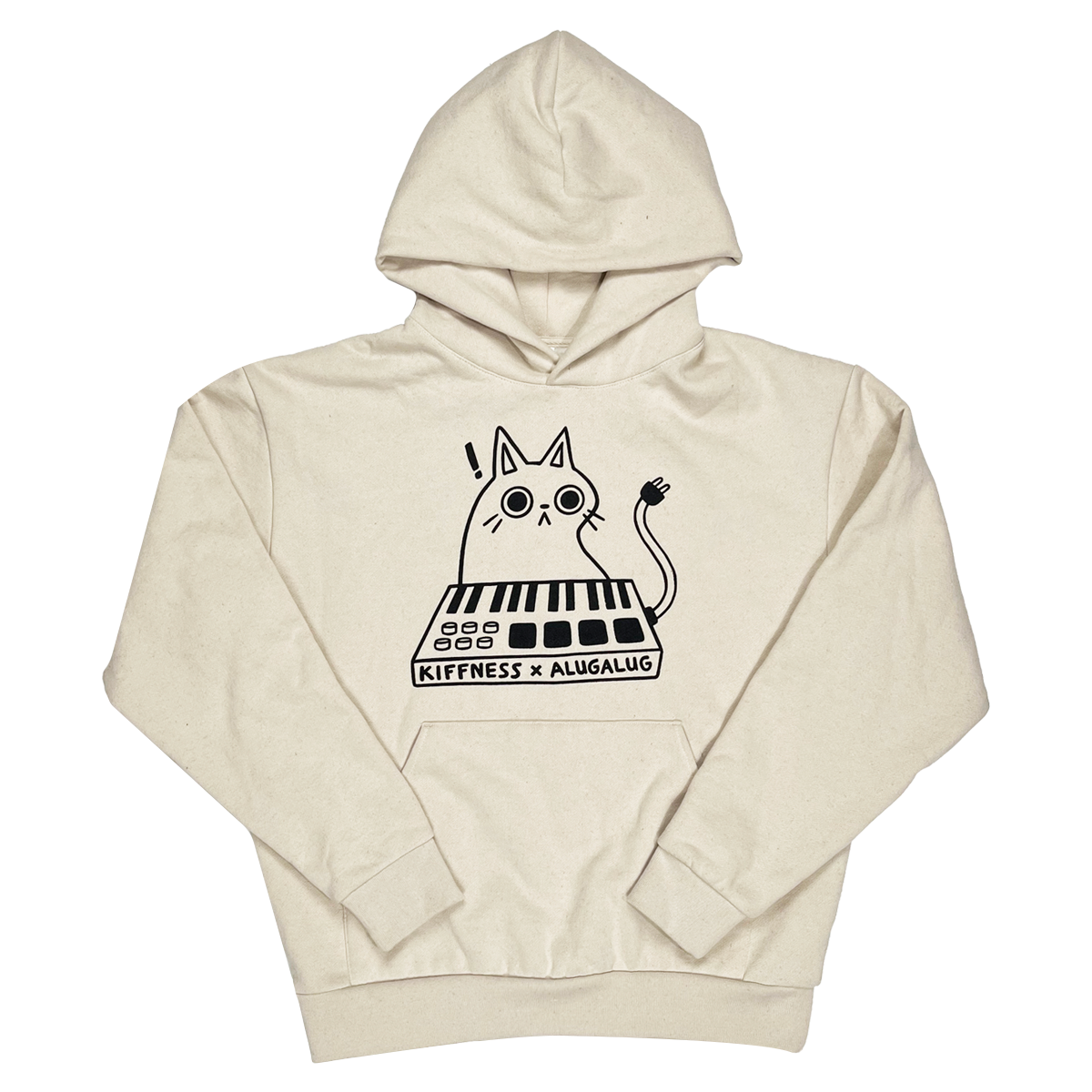 Alugalug Unisex Hoodie (Off White)