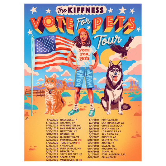 Vote For Pets Tour Poster