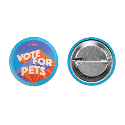 The Kiffness Vote For Pets Logo Button